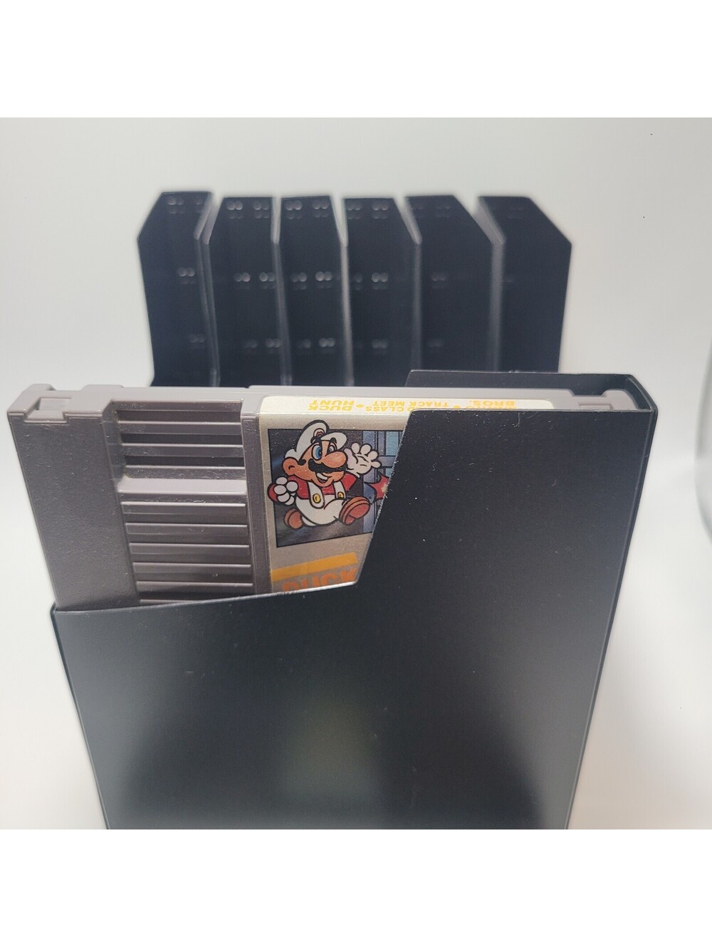 5 Pack of NES Replacement Black Game Cartridge Sleeves for Nintendo NES